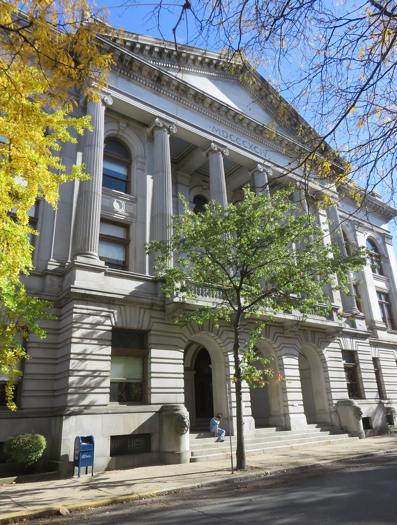 Rensselaer County Courthouse Detail (Troy, New York) Flickr