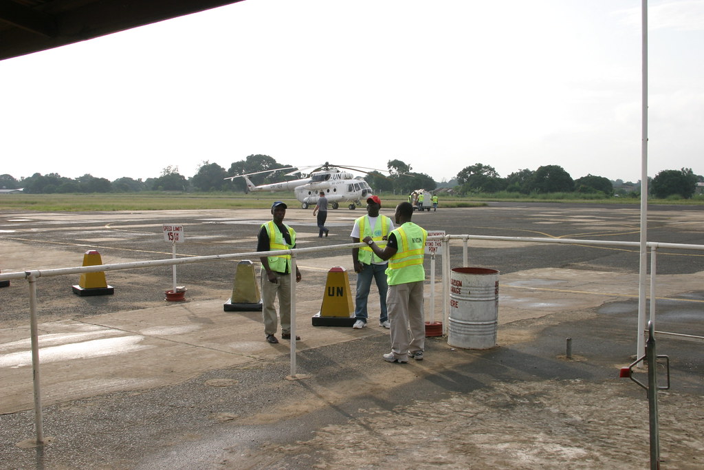 UN Flight from Monrovia to Zwedru, Liberia J Sidle Flickr