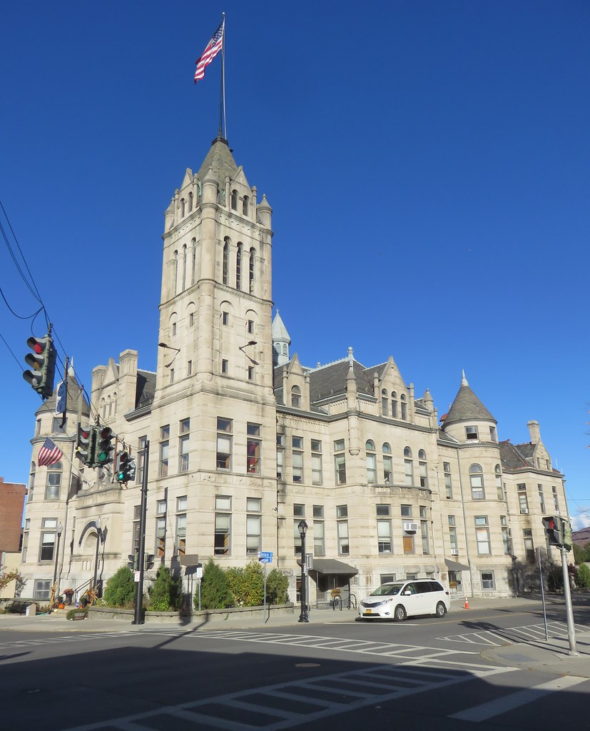 Cohoes, New York City Hall Built in 1895, this Romanesque … Flickr