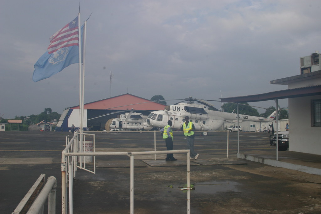 UN Flight from Monrovia to Zwedru, Liberia J Sidle Flickr
