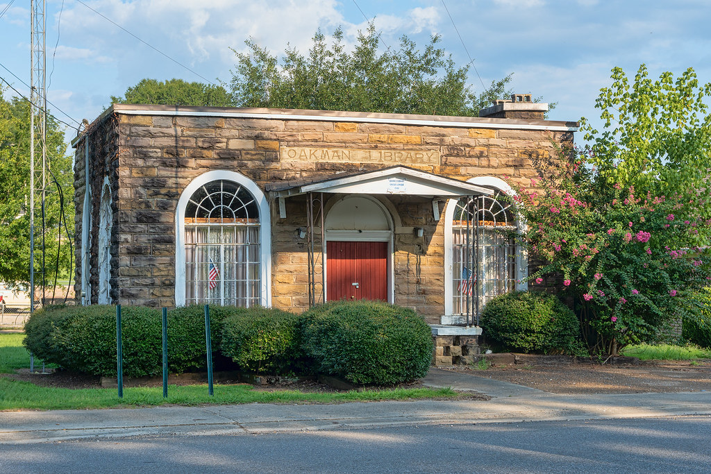 Oakman Library In downtown Oakman, Alabama Richard Melton Flickr