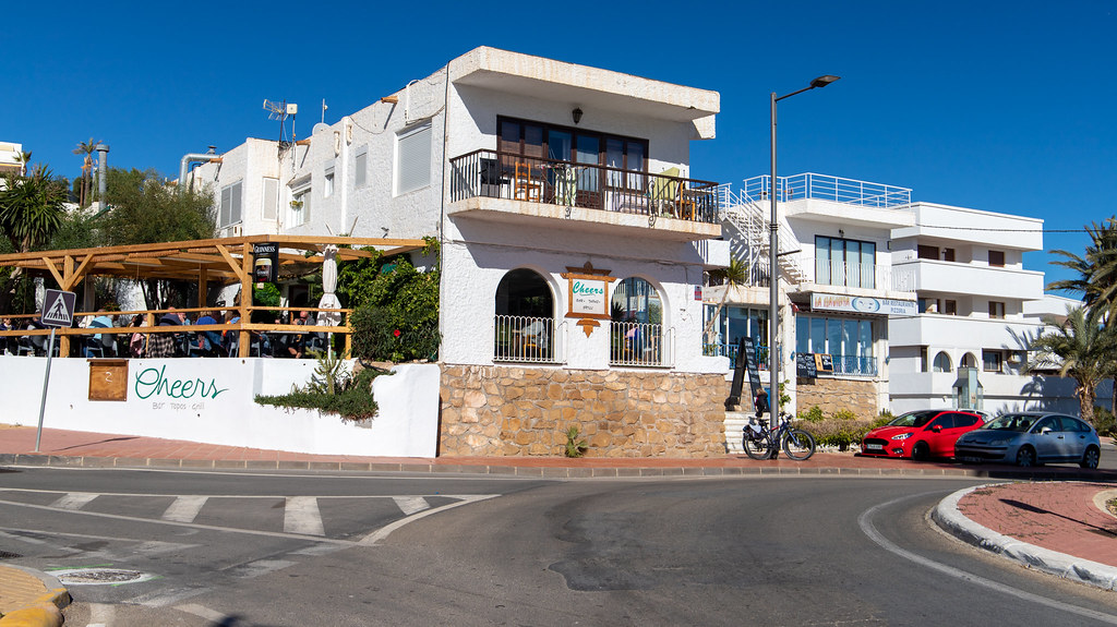 A Mojacar Playa bar with a very familiar name! mark sheridan Flickr