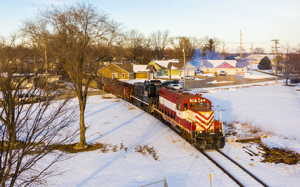 ISRY 116 GP7 Albia, IA The Iowa Southern Railway's local… Flickr