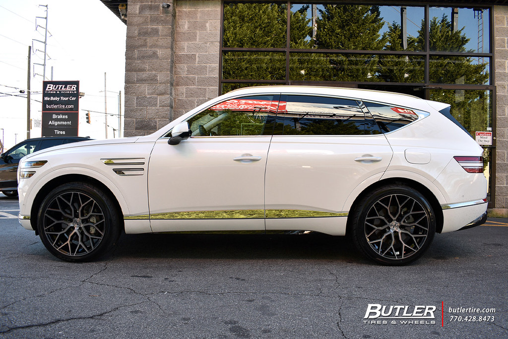 Genesis GV80 with 22in Niche Mazzanti Tires and Toyo Proxes STIII Tires a photo on Flickriver