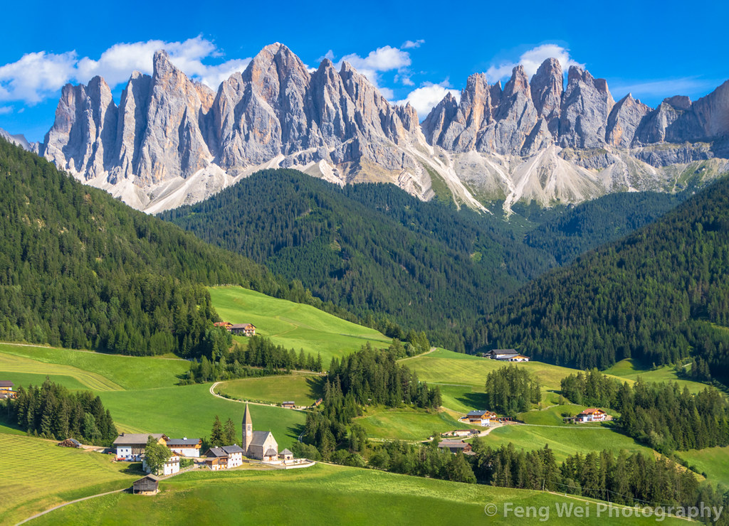 Val Di Funes, Dolomites, South Tyrol, Italy Summer scenery… Flickr