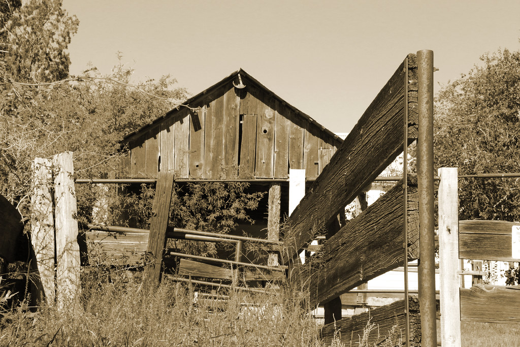 Empire Ranch in Sepia The Empire Ranch is so full of cool,… Flickr