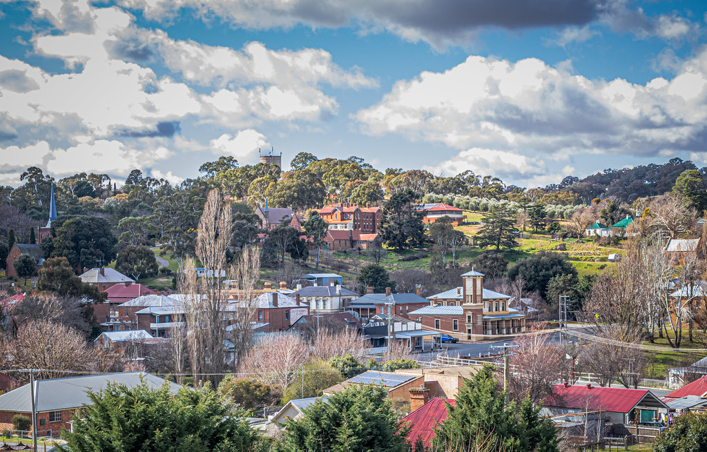 Carcoar from railway station. Carcoar, NSW. Mid Western Hi… Flickr