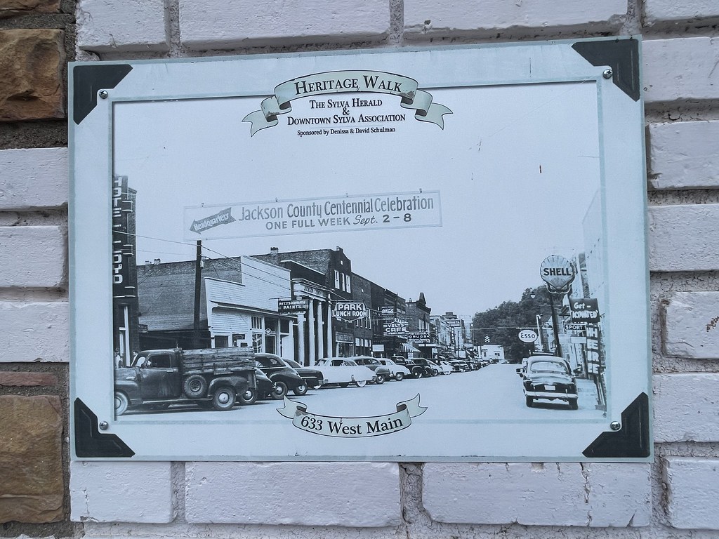 Historic Sign Downtown Sylva. Sylva, North Carolina. Flickr