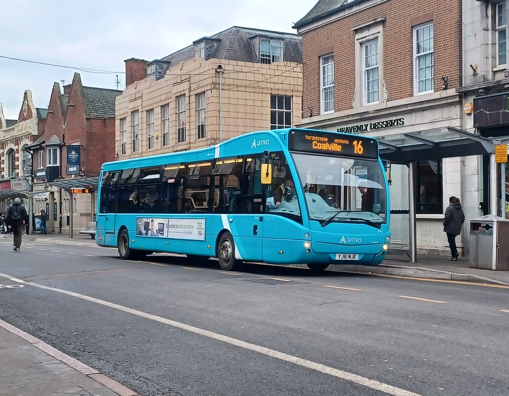 Arriva Coalville Arriva Coalville Optare Versa Fleet Numbe… Flickr