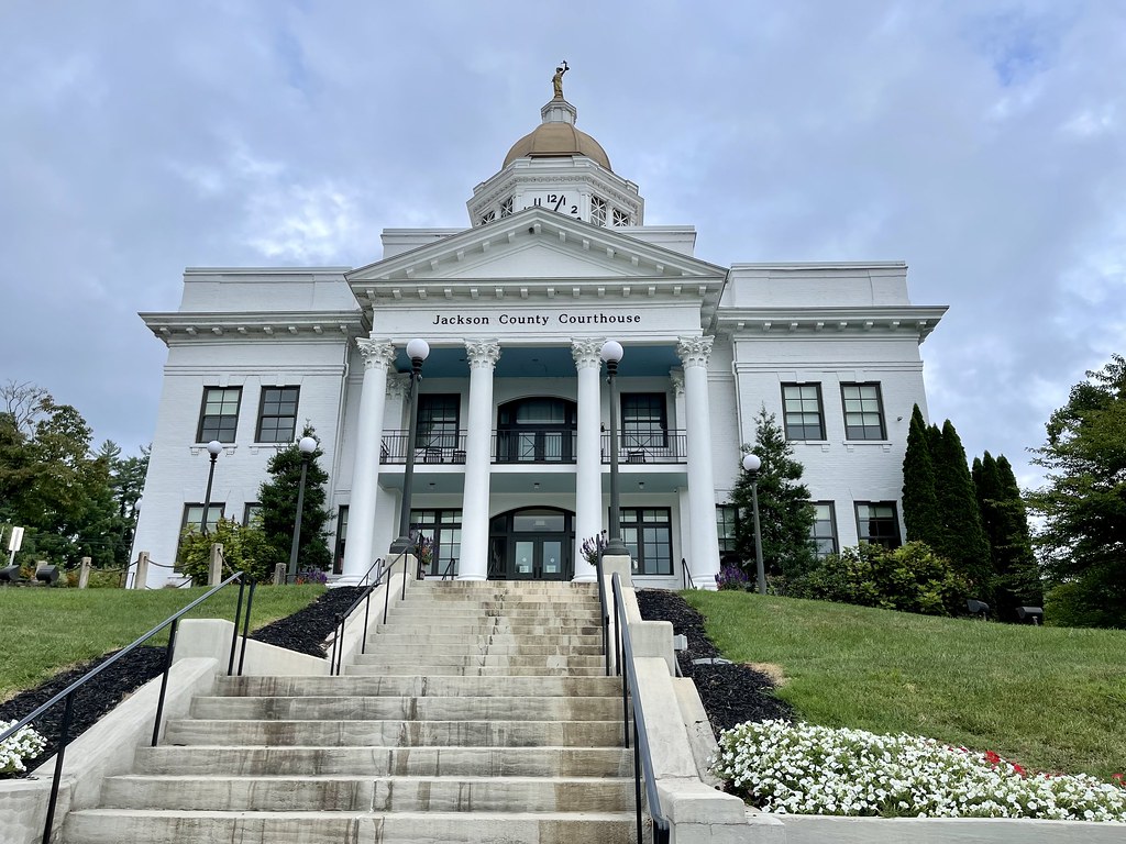 Historic Jackson County Courthouse in Sylva, North Carolin… Flickr