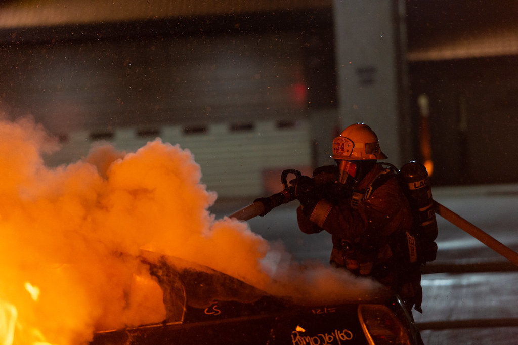20230127Recruit Class 169 Night FIre61 LA County Fire Department