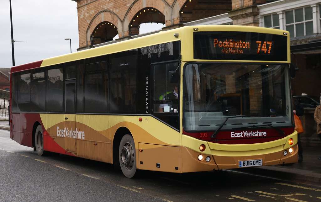 East Yorkshire 392 BU16OYE Volvo B8RLE/MCV Evolution Flickr
