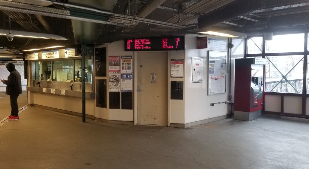 LIRR Woodside Station ticket office R36 Coach Flickr