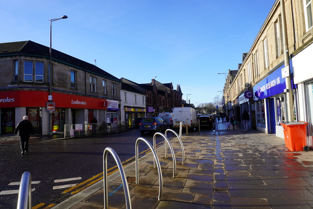 Bellshill town centre. Main street. boneytongue Flickr