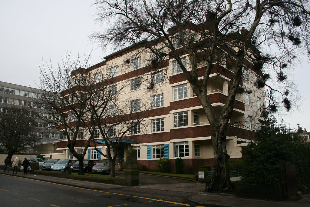 Art deco buildings edinburgh. Colinton road apartments. Flickr