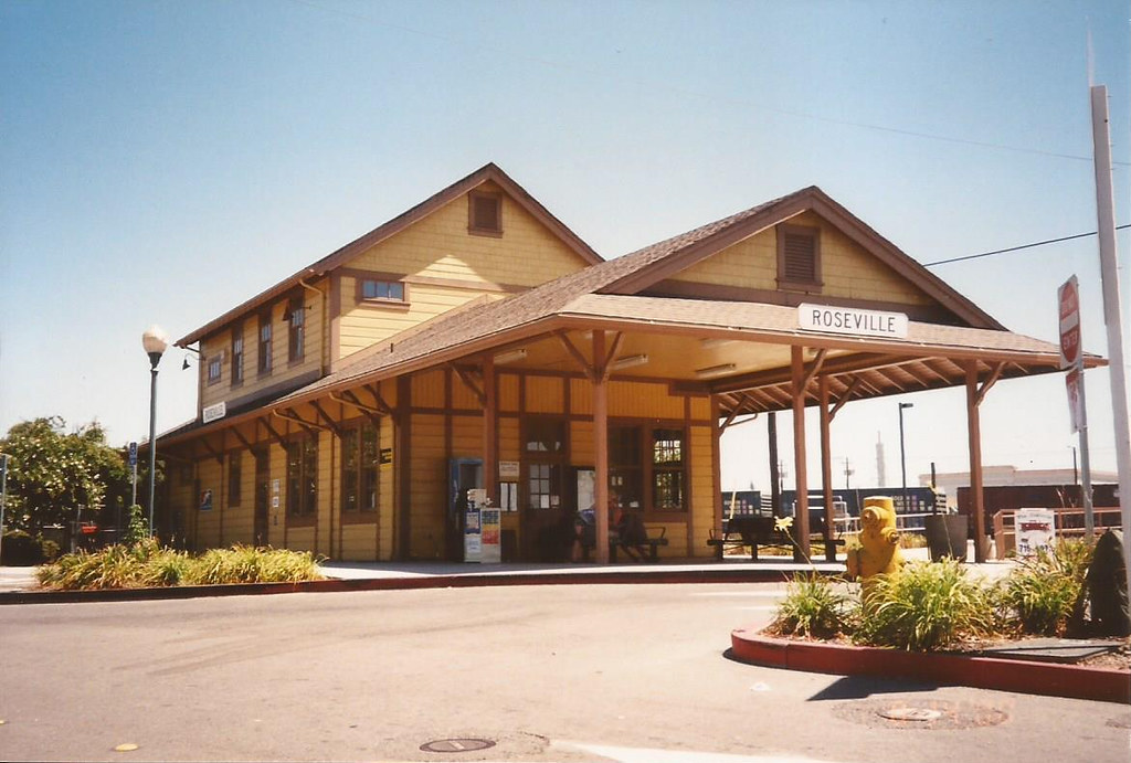 Roseville, CA Amtrak station August 14, 2000 mpar21 Flickr