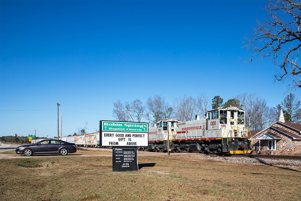 Message The Sandersville Deepstep job passes an iconic chu… Flickr