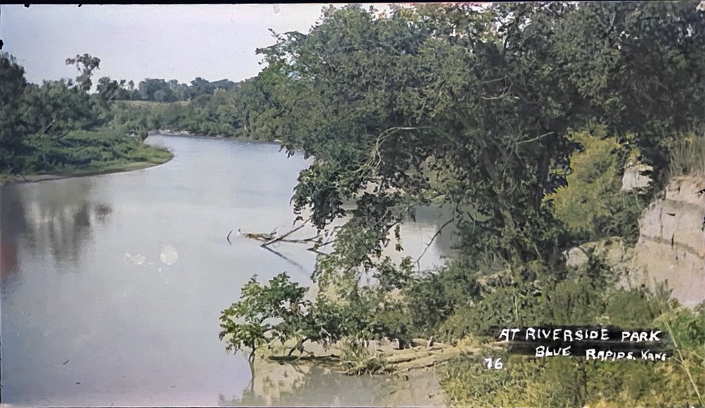 At Riverside Park, Blue Rapids, KS BR Museum Flickr
