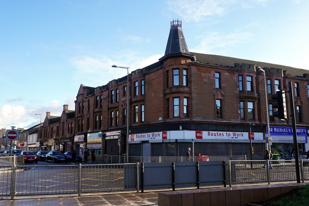 Bellshill town centre. Main street. boneytongue Flickr
