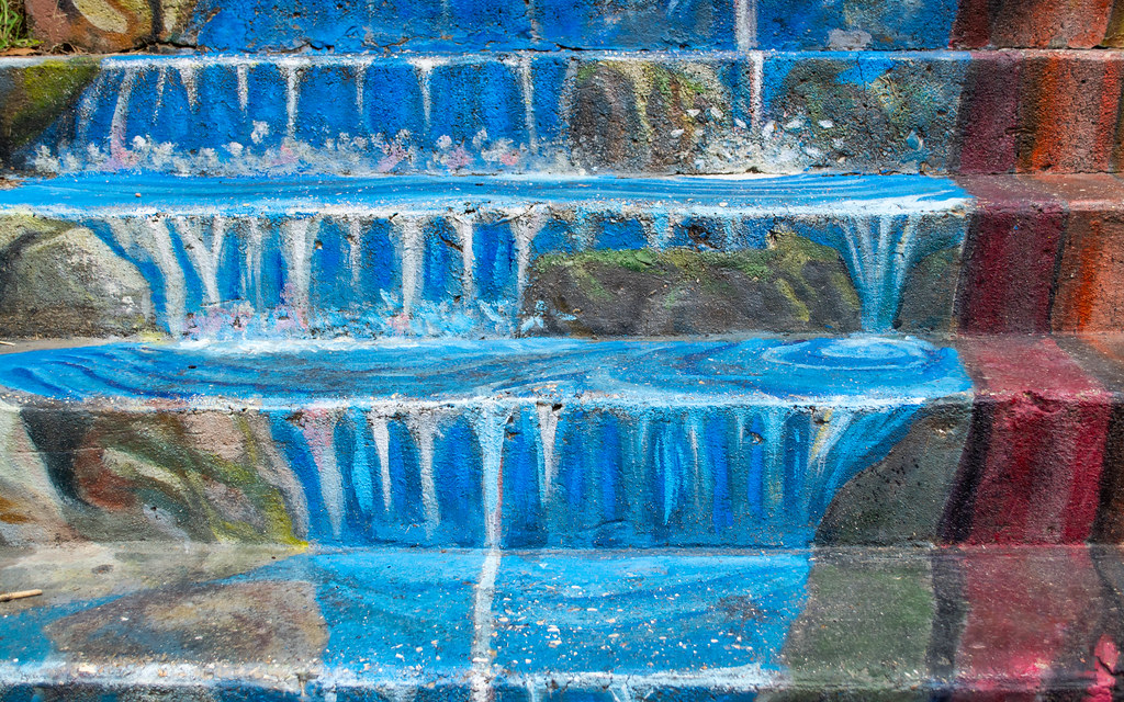 Painted Steps Eureka Springs, Arkansas Wade Harris Flickr