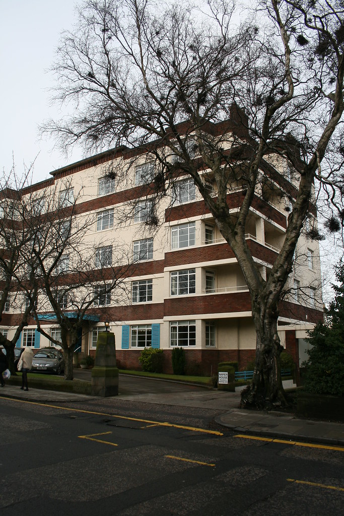 Art deco buildings edinburgh. Colinton road apartments. Flickr