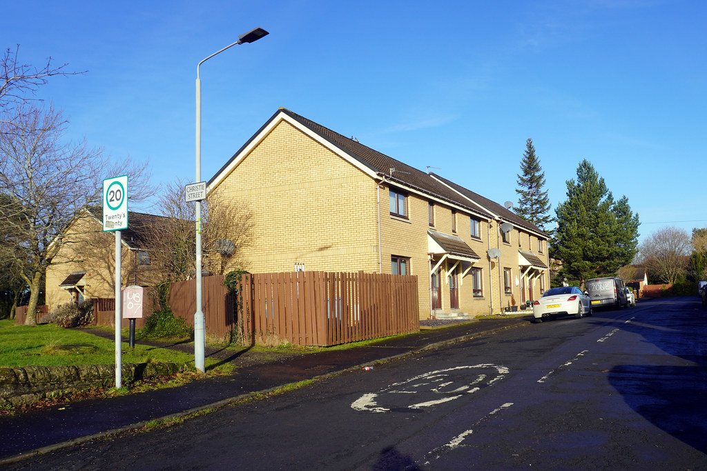 Milnwood.Bellshill. Christie street. boneytongue Flickr