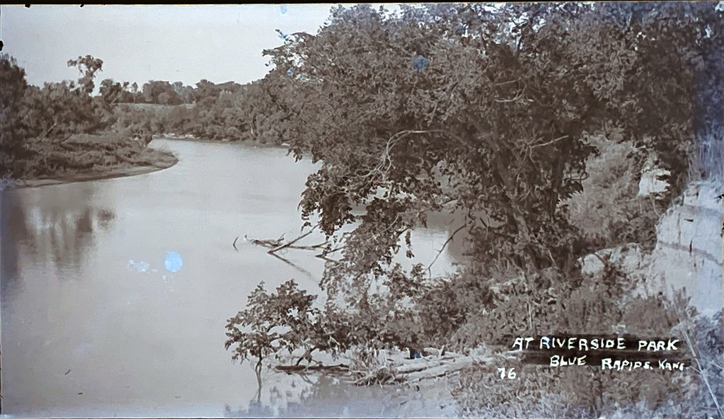 At Riverside Park, Blue Rapids, KS BR Museum Flickr