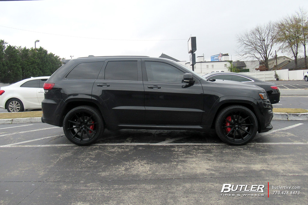 Jeep Grand Cherokee SRT with 22in Vossen HF3 Wheels Flickr
