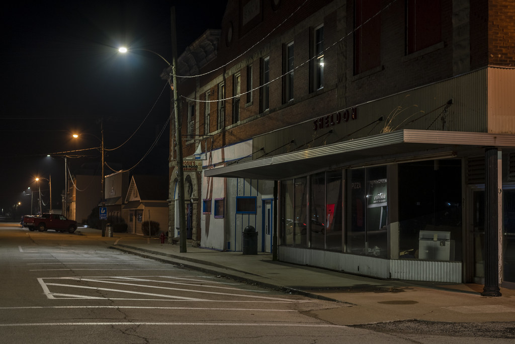 Empty Sheldon Illinois population 1198 Jim Hill Flickr