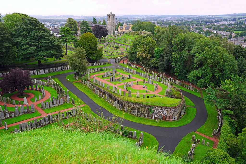 Snowdon Cemetery from Stirling Castle, Stirling, UK Flickr