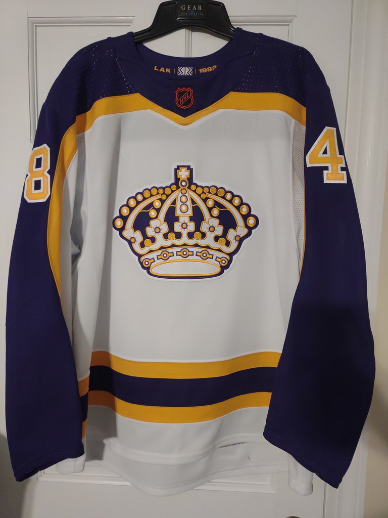 Brendan Lemieux Los Angeles Kings Game Worn Reverse Retro … Flickr