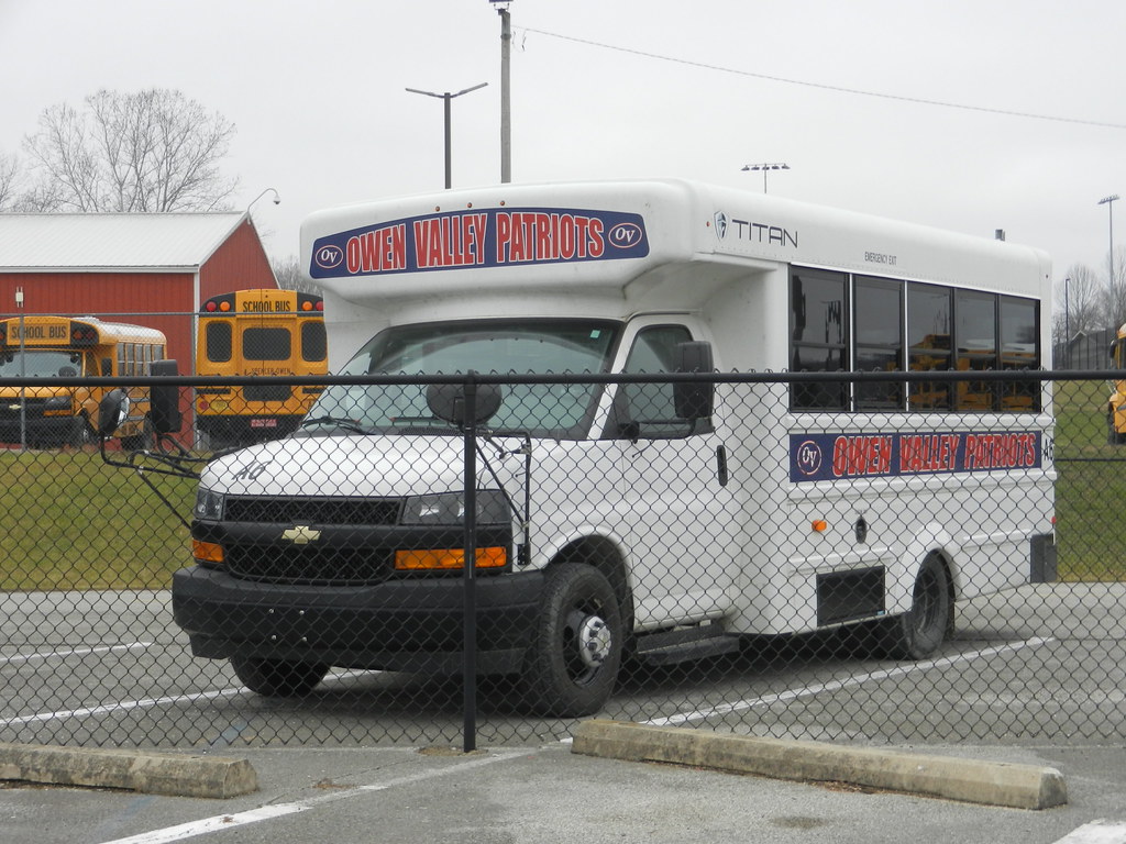 SpencerOwen Community Schools A6 (3) Bus lot Spencer, I… Flickr