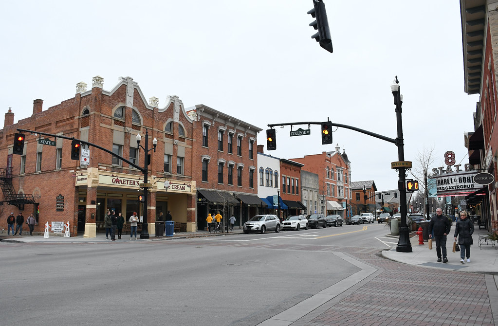 State St at College Avenue, Uptown Westerville, Ohio Flickr