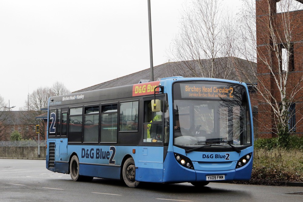 Hanley Bus Station Enviro 200 YX09FMM 28/01/23 Neil Davies Flickr