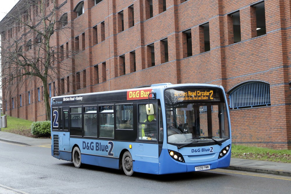 Hanley Bus Station Enviro 200 YX09FMM 28/01/23 Neil Davies Flickr