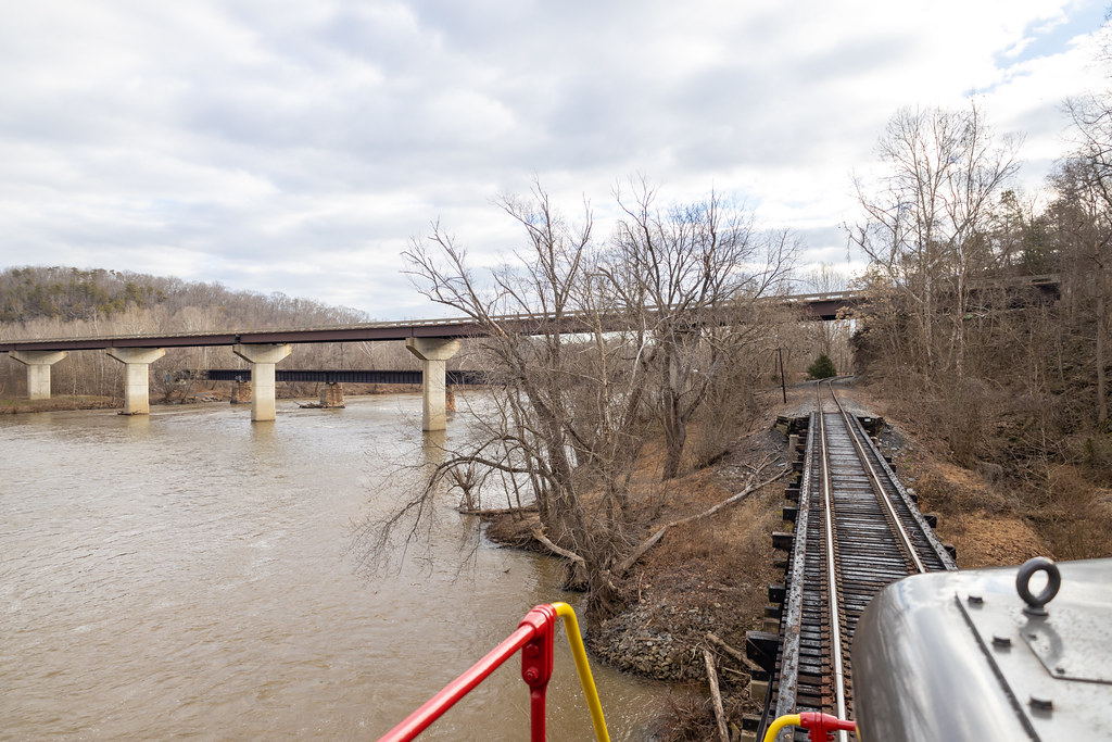 Approaching New Canton, VA on Bridge 0.3 and View of James… Flickr