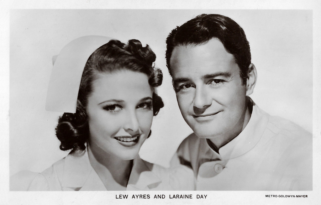Laraine Day and Lew Ayres in The Secret of Dr. Kildare (1939) a photo