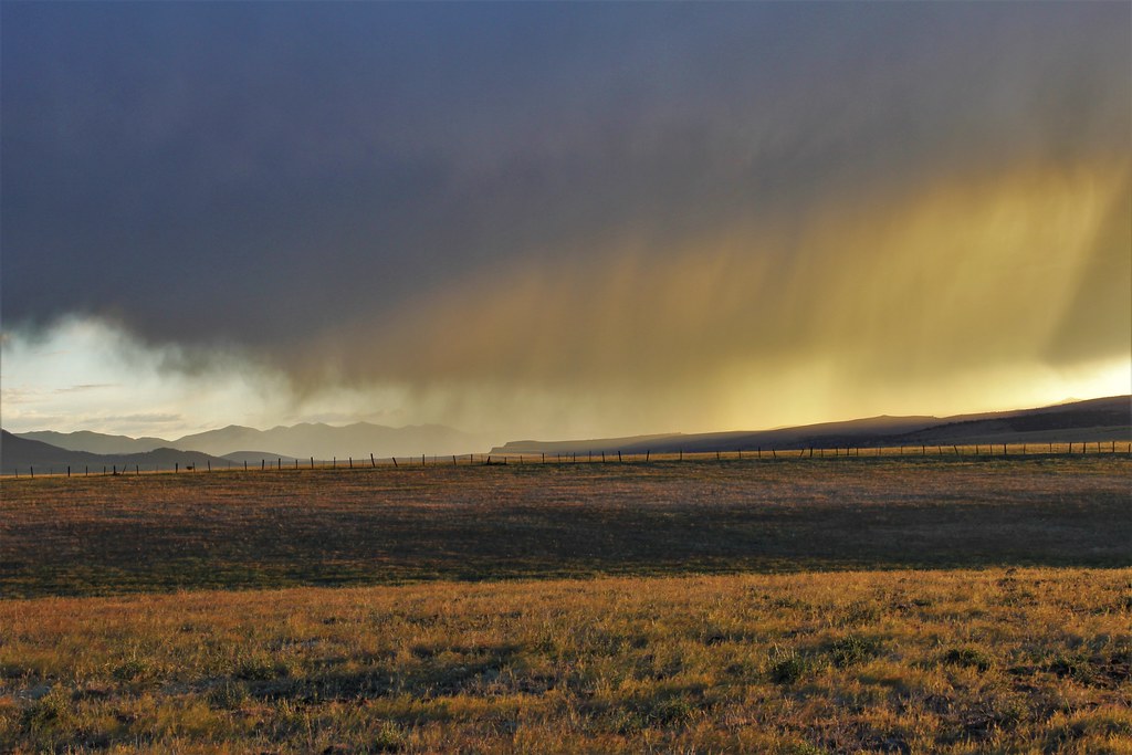 Early Summer Storm Was visiting Prairie City, Oregon and a… Flickr