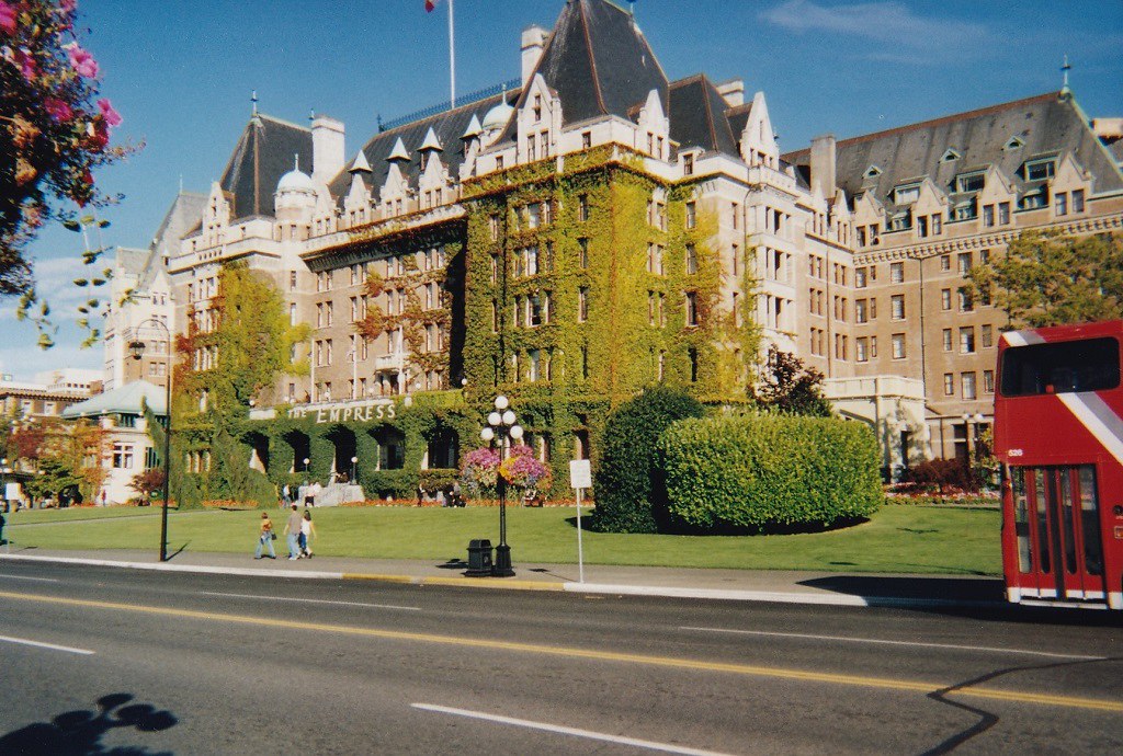 The Empress Hotel, Victoria, BC, Canada. 2002 cbr1 Flickr