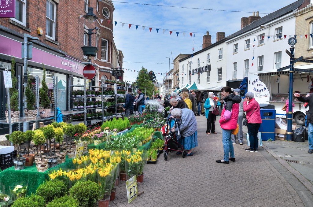 Market Day, Melton Mowbray, Leicestershire a photo on Flickriver