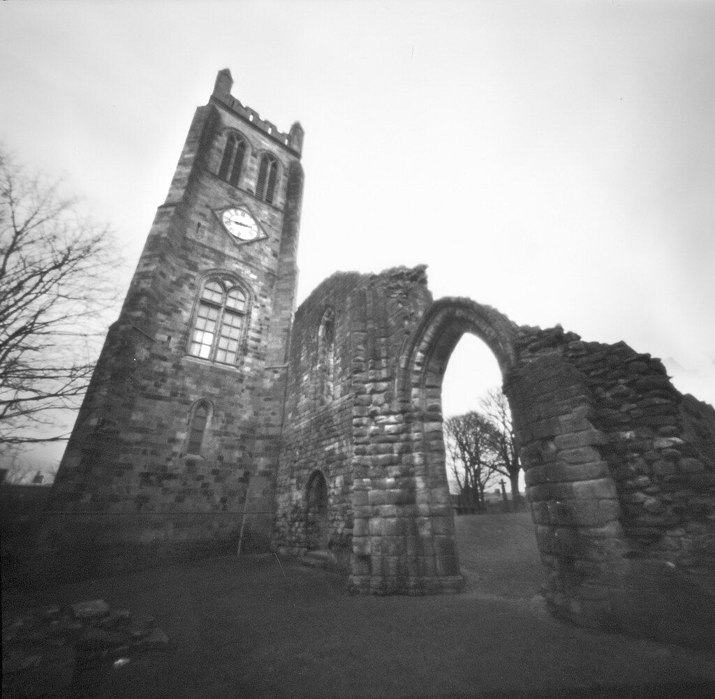 Kilwinning Abbey pinhole 4x4 inch xray film Howard Flickr