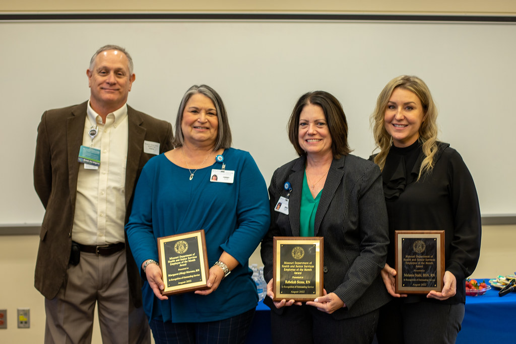 Employee of the Month Ceremony Missouri Department of Health and Senior Services Flickr