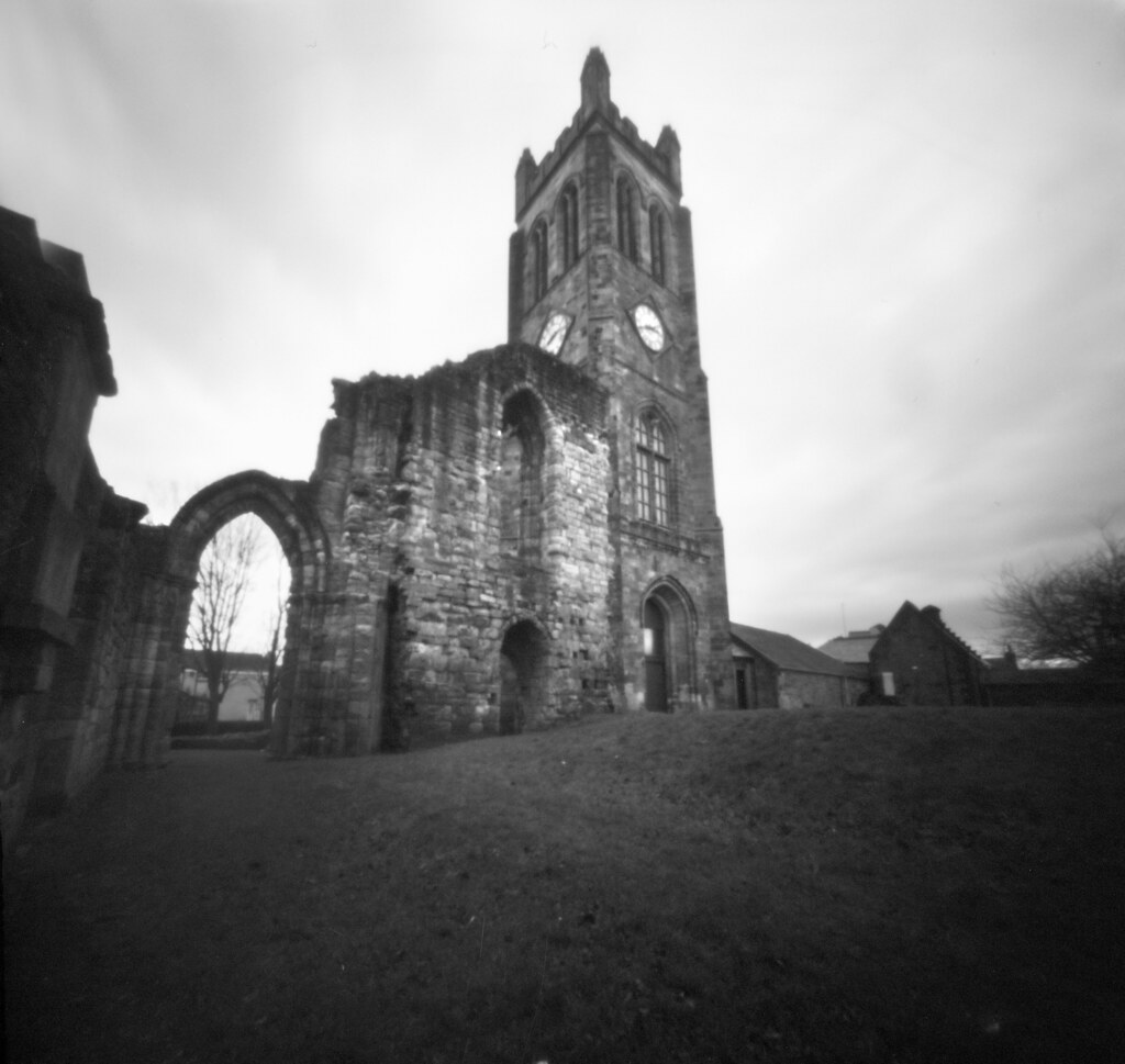 Kilwinning Abbey pinhole 4x4 inch xray film Howard Flickr