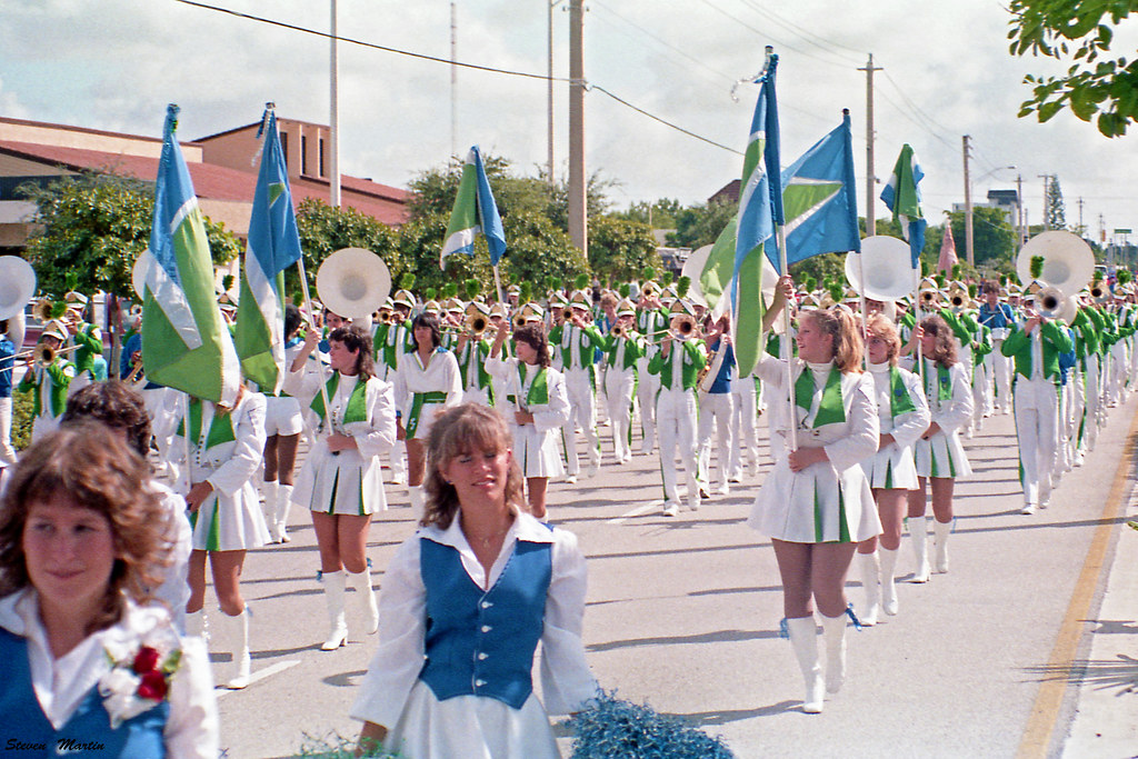 Our Town Parade, Coral Springs, 1983 Coral Springs High Sc… Flickr