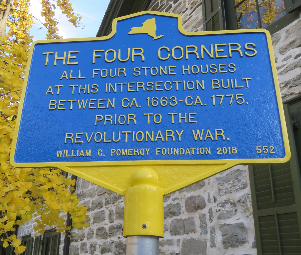 The Four Corners Marker (Kingston, New York) Built from th… Flickr
