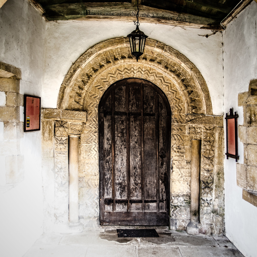 norman door Door from porch of the Assumption of the Bless… Flickr