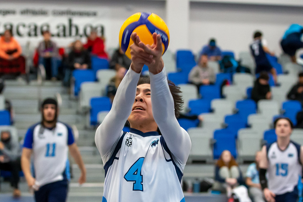 Male Volleyball NWT vs Yukon57 Wood Buffalo 2023 Arctic Winter