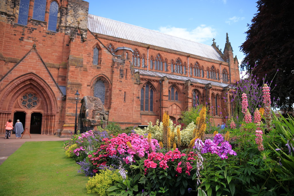 Carlisle Cathedral Precinct Gardens [2] A colourful displa… Flickr