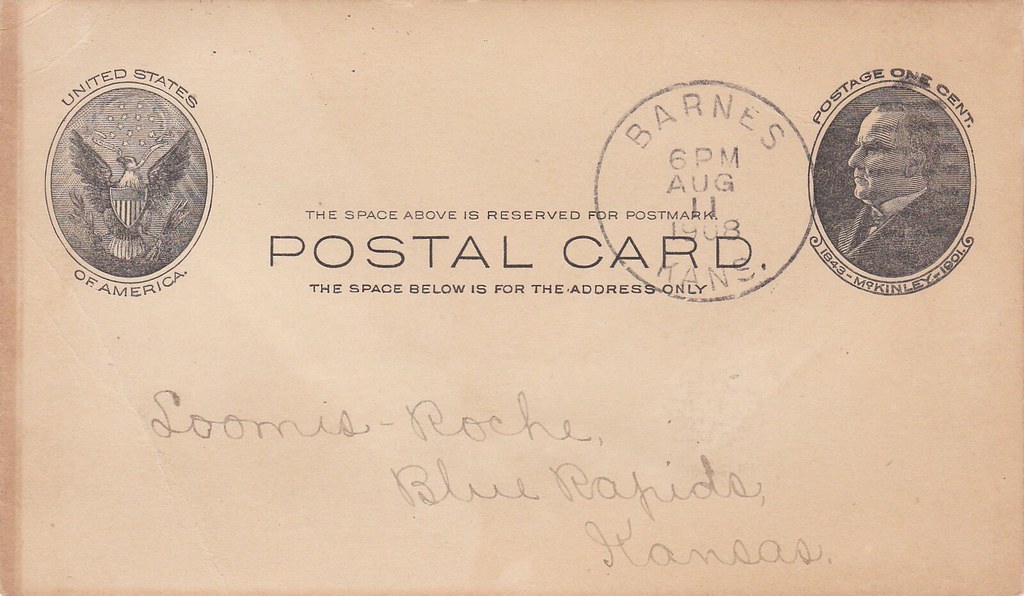 Loomis Roche, Blue Rapids, KS BR Museum Flickr