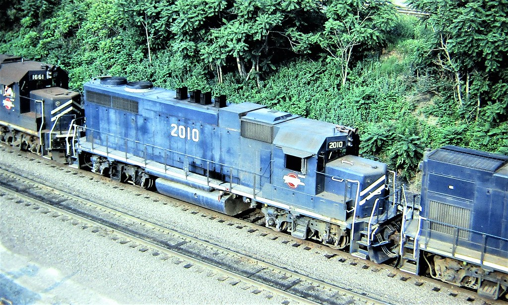 Missouri Pacific GP382 at Omaha in 1983 Flickr